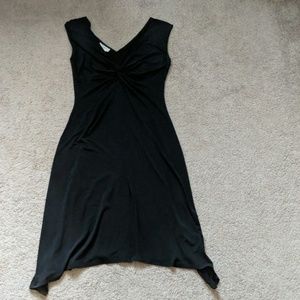 Black slinky dress